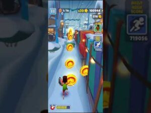 subway surfers android gameplay north pole 🎄🎄 #shorts2021 (1)