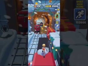 subway surfers android gameplay north pole 🎄 update 🥰#shorts (1)