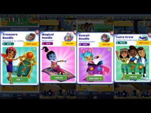 ALL UPCOMING BUNDLES OF SUBWAY SURFERS WORLD TOUR CAIRO 2022 BY TIME TRAVEL