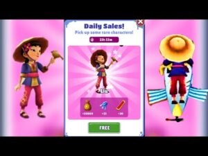 DAILY SALES FOR FREE IN SUBWAY SURFERS WORLD TOUR CAIRO 2022 BY TIME TRAVEL LIU CLAIMING ALL REWARDS