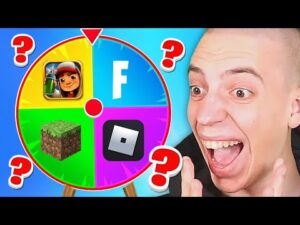 GLÜCKSRAD bestimmt 1 VIDEO CLASHGAMES SPIEL! 😱 *FORTNITE, ROBLOX, SUBWAY SURFERS*