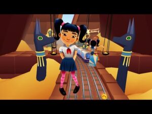 Harumi Tokyo Surfer Và Ván Trượt Kitty Tokyo Board - Subway Surfers Cairo Update