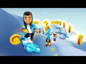 Kareem Dubai Surfer Và Ván Trượt Desert Racer - Subway Surfers North Pole Update