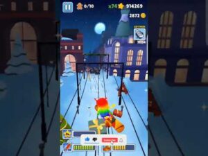 Let's Subway Surfers North Pole Android/iOS #gameplay #android #subwaysurfers #trending #shorts