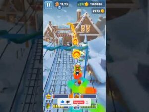 Let's Subway Surfers North Pole Android/iOS #gameplay #android #subwaysurfers #trending #shorts