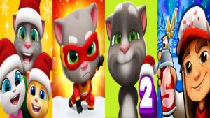 My Talking Tom Friends VS My Talking Tom 2 | Subway Surfers vs Hero Dash Gameplay 2022