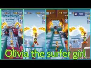 OLIVIA THE SUBWAY SURFER GIRL OF NORTHPOLE 2021