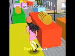 Parkour Subway surfers [ID Props]Sakura school simulator