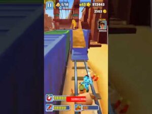 Reverse Subway Surfers Cairo 2021 #gameplay #android #subwaysurfers #shorts