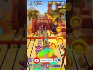 Reverse Subway Surfers Cairo 2021 #gameplay #android #subwaysurfers #shorts