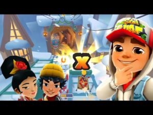 SUBWAY SURFERS NORTH POLE 2021 and GIFT RUSH :  Alex and Mimi