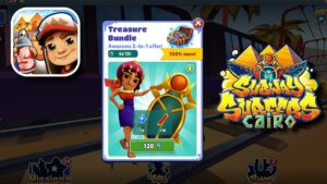 SUBWAY SURFERS TREASURE BUNDLE ON MYSTERY MONDAY CAIRO 2022