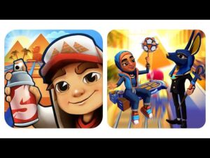 Subway Surfers Cairo 2022 Hasina vs Festive Frank Anubis Outfit