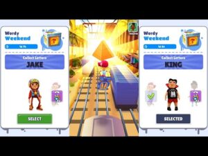 Subway Surfers Cairo 2022 Wordy Weekend Tricky vs Jake vs King