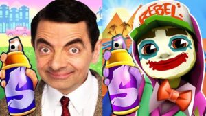 Subway Surfers Cairo 2022 Zombie Jake Serious Outfit vs Mr Bean Jungle Rush Adventure Gameplay HD