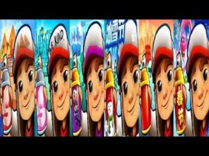 Subway Surfers Cairo VS Las Vegas VS Chinese Version VS Edinburgh   little rock  Journey to the East