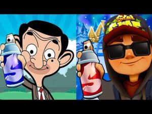 Subway Surfers North Pole 2022 Jake Dark Outfit vs Mr Bean Adventure Gameplay HD