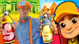 Subway Surfers North Pole 2022 Pride Jake vs Blippi World Adventure Gameplay HD