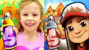 Subway Surfers North Pole 2022 vs Like Nastya Endless Run Gameplay HD