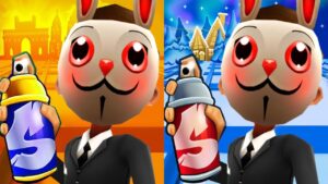 Subway Surfers North Pole Christmas 2021 Frank vs 3D Frank Subway Surfing Gameplay HD