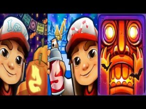 Subway Surfers North Pole Christmas 2021  VS Mexico Halloween 2020 VS TEMPLE RUN 2  HALLOWEEN  2020
