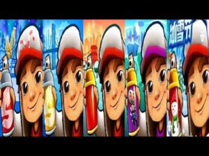 Subway Surfers North Pole Christmas 2021 VS New York Chinese Journey to the East Space Station