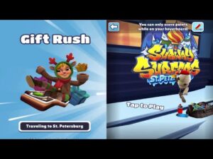 Subway Surfers: North Pole! - Gift Rush - Gameplay