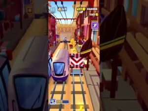 Subway Surfers : Running Continuously With Board for More Than a Minute ?# Speed = 3 * Actual Speed