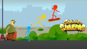Subway Surfers , Stickman Animation