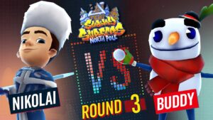 Subway Surfers Versus | Nikolai VS Buddy | North Pole - Round 3 | SYBO TV