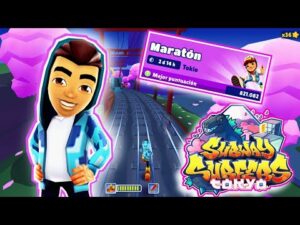 Subway Surfers marathon in Tokyo with Kareem + amazing gift