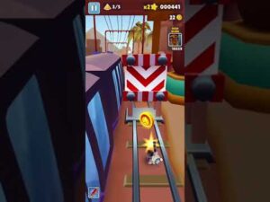 Subway surfers best Android Game | Railway line Chasing game | Jedi Gaming(4)