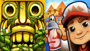 Temple Run 2 Sky Summit VS Subway Surfers Cairo 2022 Android iPad iOS Gameplay HD