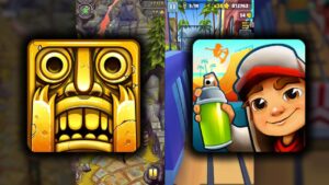 Temple Run 2 Sky Summit Vs Subway Surfers Venice Beach - Endless Run Game Play Android iOS
