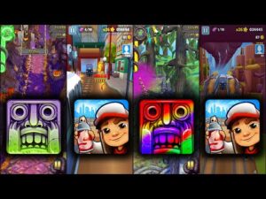 Temple Run 2 Spooky Summit Vs Subway Surfers Seattle Vs Temple Run 2 Holi Festival Vs Subway Surfers