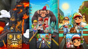 Temple Run 2 Volcano Island Vs Bus Rush Vs Subway Surfers Bangkok - Endless Run Gameplay