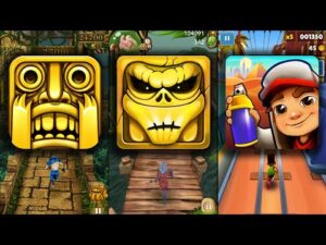 Temple Run Vs Zombie Run HD Vs Subway Surfers Cairo - Endless Run Gameplay