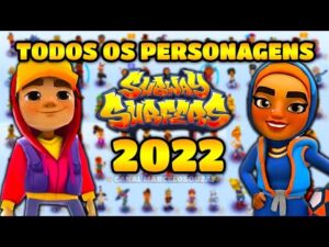 Todos os Personagens do Subway Surfers em 2022