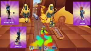 Unlocking Hasina, Frank Anubis Outfit & Atomic Tile Board Subway Surfers Cairo