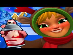 iGameMix🏛SUBWAY SURFERS HD FULLSCREEN CLEMENTINE NORTH POLE👏Kid Gameplay #146
