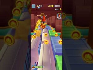 #shorts video Subway surfers game playing with very interesting 🤔👌😀 👀