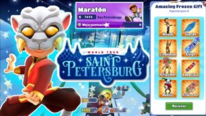 Amazing Tiger in Saint Petersburg  Subway Surfers Marathon Challenge