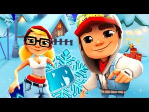 Jugando Subway Surfers Versión Polo Norte - Chinese versión 2021