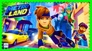Metroland Gameplay Android ✨ #1 ( Metroland New Subway Surfers Game ) 🎈 @Game Point PK