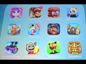 My Angela 2, Subway Surfers, My Oscar, Garfield Rush, Asgard Run, Bus Rush 2, Ladybug and More
