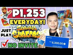 Php 1,253 KINIKITA ko ARAW-ARAW! Just play SUBWAY SURFERS! 10 MINS. LANG GAGAWIN