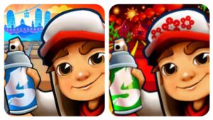 SUBWAY SURFERS BARCELONA VS LUNAR NEW YEAR