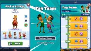 SUBWAY SURFERS LUNAR NEW YEAR HOUSTON TAG TEAM! KING