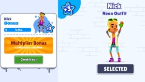 Subway Surfers: Barcelona - Nick Bonus - Gameplay