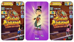 Subway Surfers Hou vs Mina vs Mimi Lunar New Year 2022